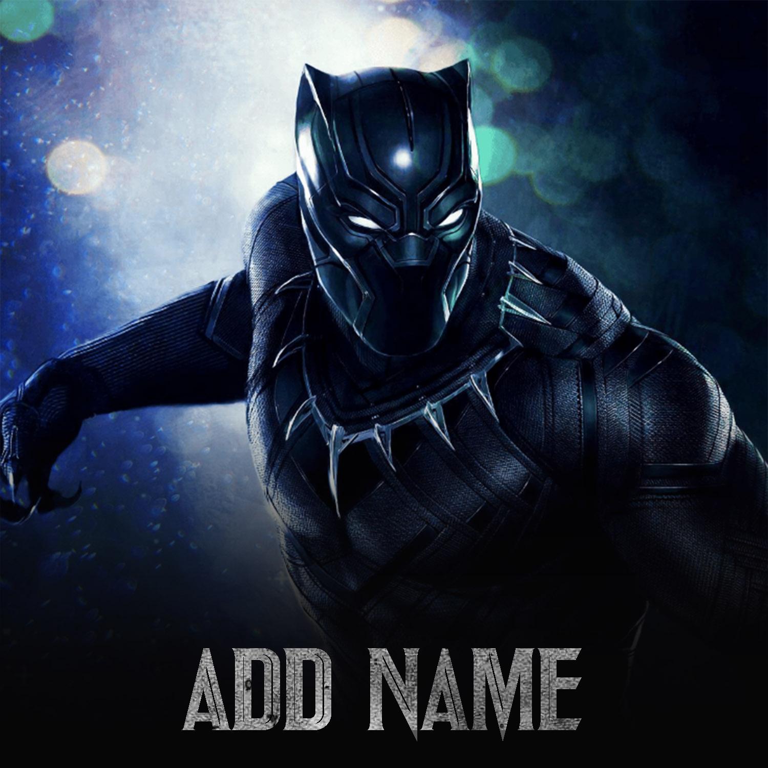 Black Panther Movie Font Style Dp Generator