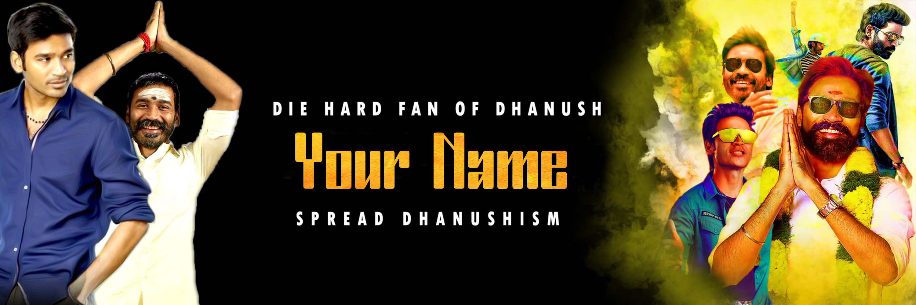 Dhanush font generator