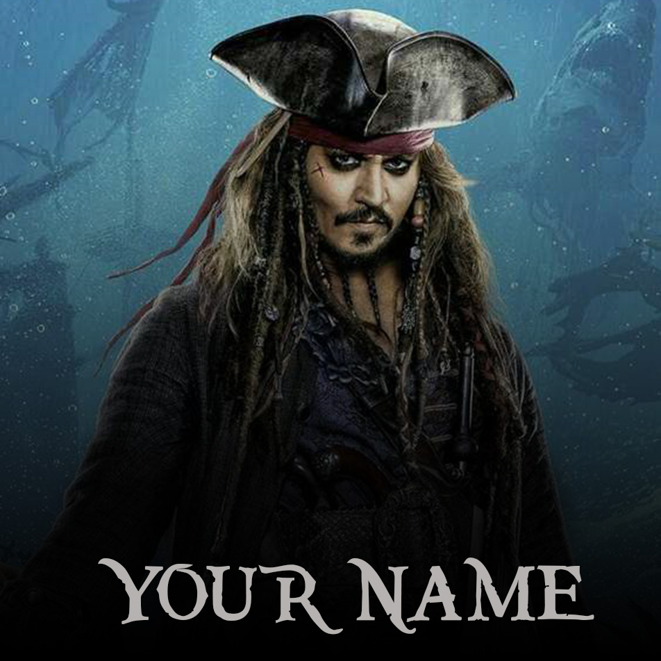 Pirates of the Caribbean Movie Font Style Dp Generator