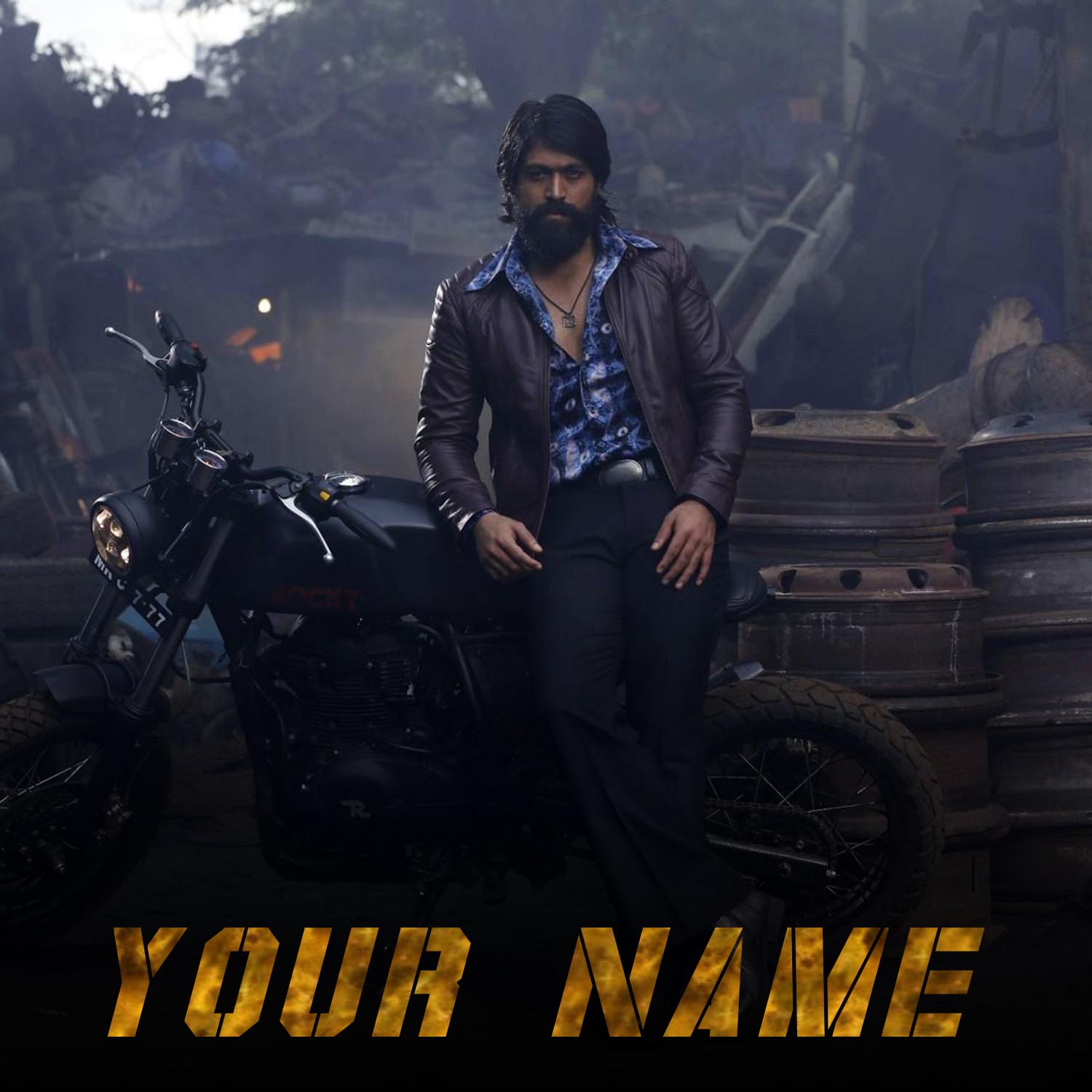 KGF Movie Font Style Dp Generator